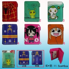 6 styles Anime Wallet