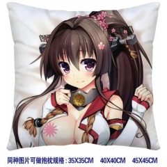 Kantai Collection Anime Pillow (40*40CM)two-sided
