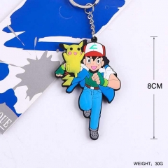 Pokemon Anime PVC Keychain