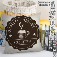 Coffee Anime Pillow