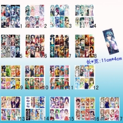 17 Styles Anime Bookmark