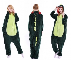 Green Dinosaur Animal Pyjamas (S,M,L,XL)