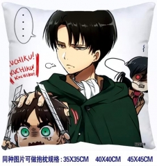 Attack on Titan Anime Pillow 45*45CM （two-sided）