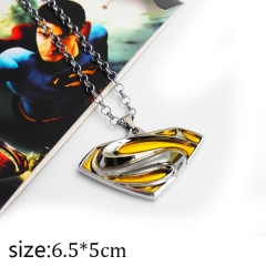 Super Man Anime Necklace