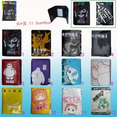 12 Styles Anime Wallet 