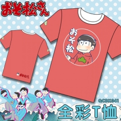 Osomatsu-san Cartoon Summer Short Sleeve Anime T shirts