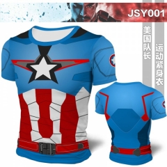 Captain America Anime T shirts