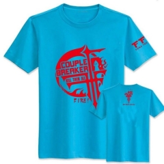 FFF Blue Japanese Anime T shirts