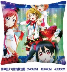 Love Live Anime Pillow 45*45CM （two-sided）