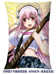 Super Sonico Anime Pillow 40*60CM （single face）