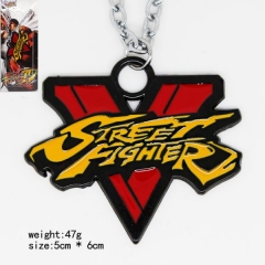 Street Fighter Anime Necklace