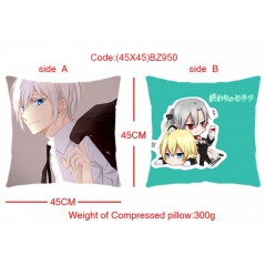 Seraph of the end Anime Pillow 45*45cm(Two Side)