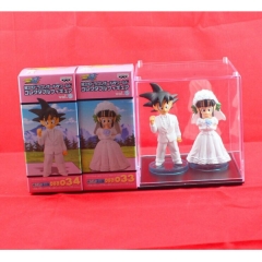 Dragon Ball Z Goku and Lanchi Wedding Anime Figure (8CM)