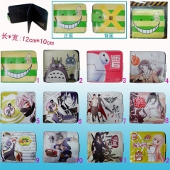 12 Styles Anime Wallet