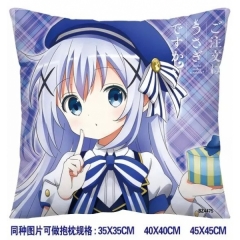 Is the order a rabbit Anime Pillow(two side)
