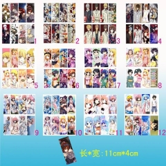 12 Styles Anime Bookmark
