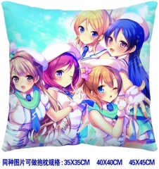 Love Live Anime Pillow 45*45CM （two-sided）