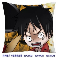 One Piece Anime Pillow 35*35cm(two sided)