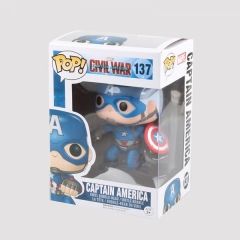 Captain America Funko POP Anime PVC Figure #137