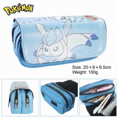 Pokemon Glacia Multifunctional Cartoon Zipper Anime Pencil Bag