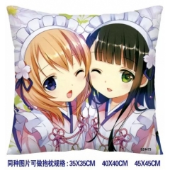 Is the order a rabbit Anime Pillow(two side)