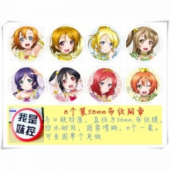 Love Live Anime Brooch and Pin