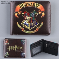 Magic Movie Harry Potter Anime Cute Cartoon PU Wallets