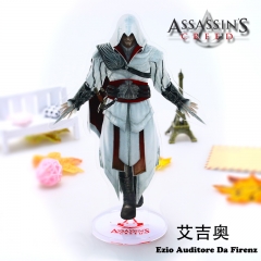 Assassin's Creed Ezio Auditore Cartoon Figure Model Anime Standing Plates Acrylic Figure