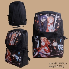 Sword Art Online Cartoon Anime Fancy Designs Backpack Students Bag