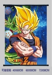 Japanese Cartoon Dragon Ball Z Anime Fancy Goku Wallscrolls 60*90cm