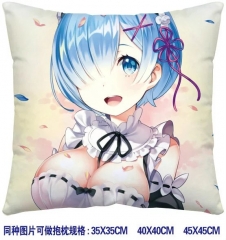 Zero kara Hajimeru Isekai Seika Anime Pillow 40*40CM （two-sided）