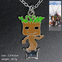 Guardians of the Galaxy Groot Anime Necklace