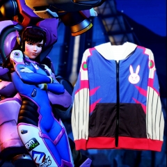 Overwatch Anime Hoodie Sweater Coat Cosplay Costume (S,M,L,XL)