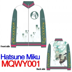 Hatsune Miku Cosplay Japanese Costume Anime Hoodie