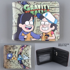 Gravity Falls New Fashion Design PU Purse Wholesale Hot Sales Cartoon Cosplay Anime Wallet