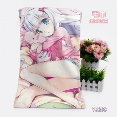 Eromanga Sensei Cartoon Design Anime Towel 35*70CM