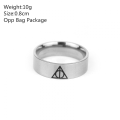 Harry Potter Rotating triangle Anime Ring (10pcs/set)