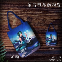 King of Glory Cosplay Game Canvas Shoulder Bags Anime Shopping Bag
