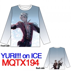 Yuri on Ice Cartoon Long Sleeves Costume Anime Tshirts