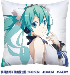 Hatsune Miku Anime Pillow 45*45CM （two-sided