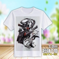Overwatch Reaper QMilch Short Sleeves Anime Tshirt