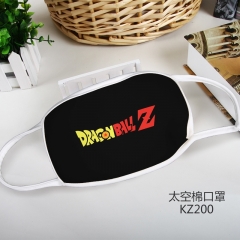 Dragon Ball Z Space Cotton Material Color Printing Anime Mask