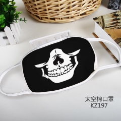 The Skeleton Color Printing Space Cotton Material Anime Mask