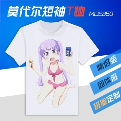 New Game Modal Cartoon Short Sleeve Anime T shirt