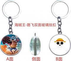 Japan One Piece Anime Lovely Fancy Designs Glass Pendant