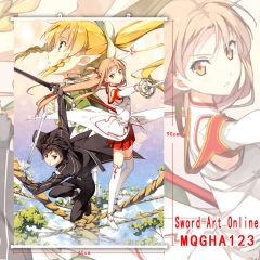 Sword Art Online Popular Game Wholesale New Arrival Products Anime Wallscrolls 60*90CM