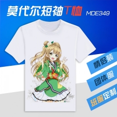 LoveLive Cartoon Modal Short Sleeve Anime T shirt