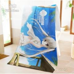 Yosuga no Sora Cosplay Game One Side Pattern Anime Bath Towel