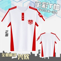 Custom T shirt Glory Color Printing Anime Tshirt