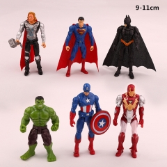 Marvel's The Avengers Anime Fancy PVC Figure 6pcs/set